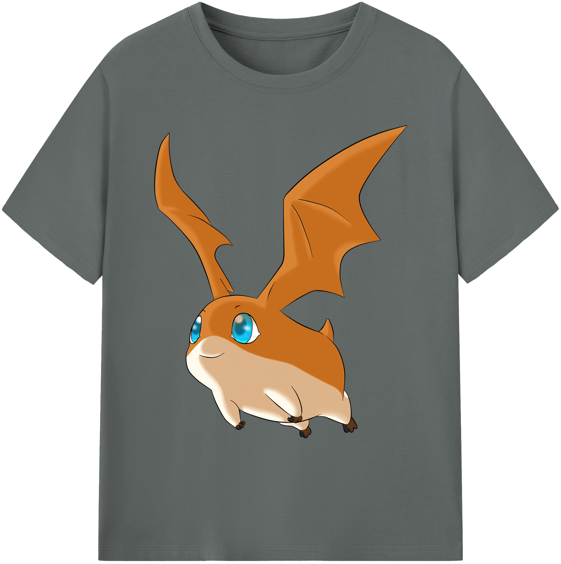 （画像用） Digimon デジタルモンスター/デジモン 綿100％ メンズ半袖Tシャツ｜肌触りやわらか＆通気性